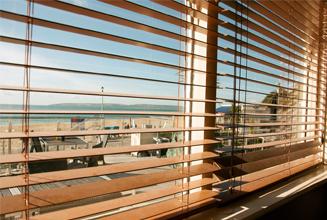 Faux wooden blinds — blinds in Edison, NJ