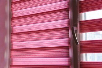 Pinkish cellular shade — shades in Edison, NJ