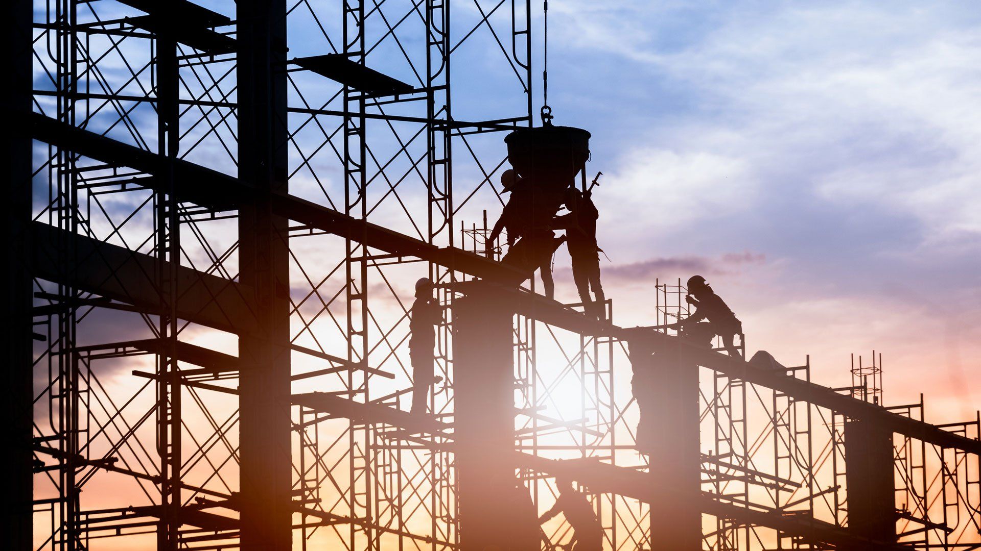 Silhouette of Construction Workers — Miami, FL — Security Bond Associates, Inc.