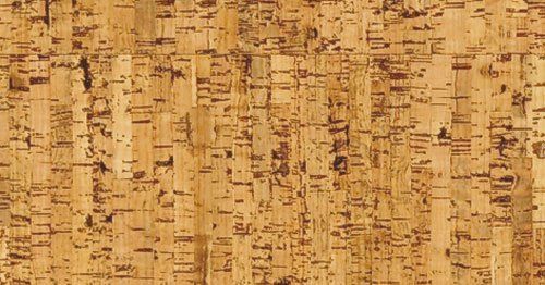 Eine Nahaufnahme eines Holzstücks, das wie Kork aussieht.
