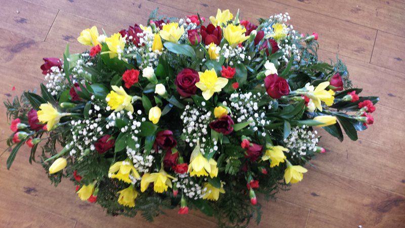 Funeral flowers arrangement 3