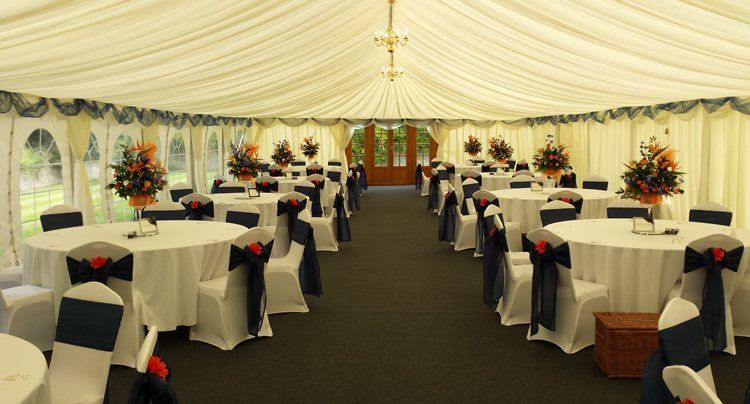 Lympne Castle wedding flowers 1