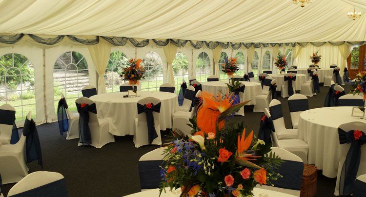 Lympne Castle wedding flowers 3