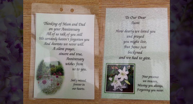 Memorial cards 3