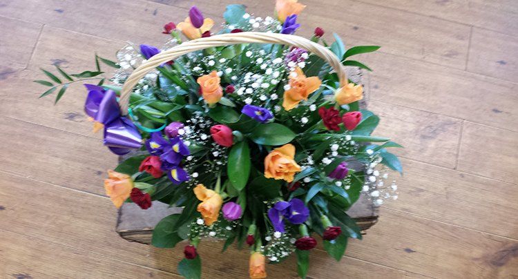 Coloured bouquet 1