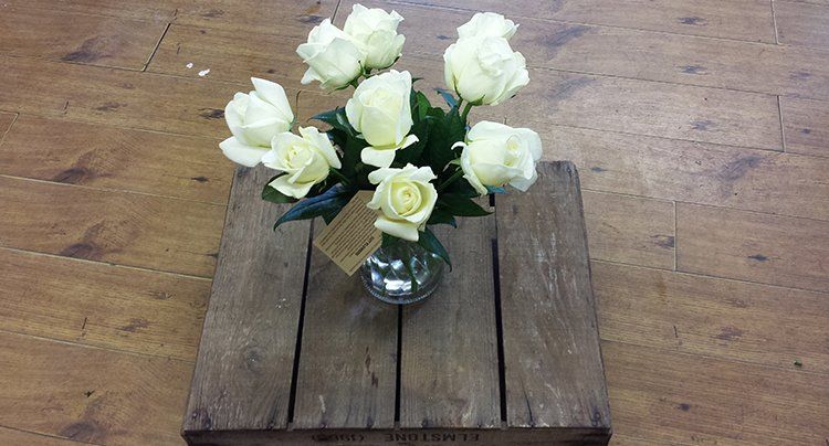 white bouquet