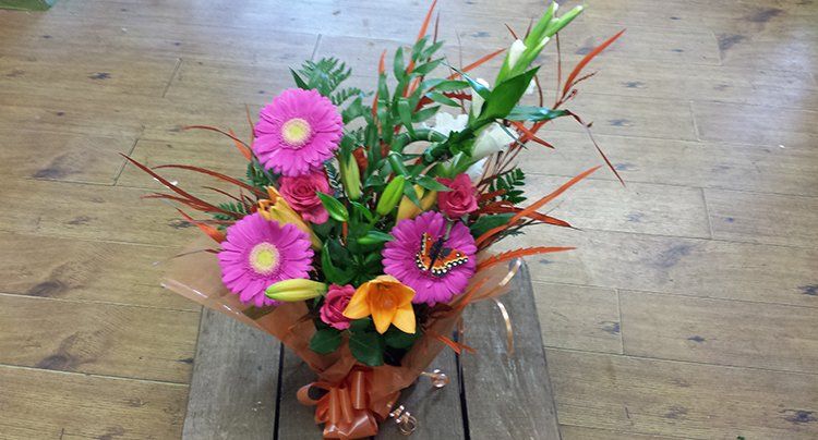 Coloured bouquet 3