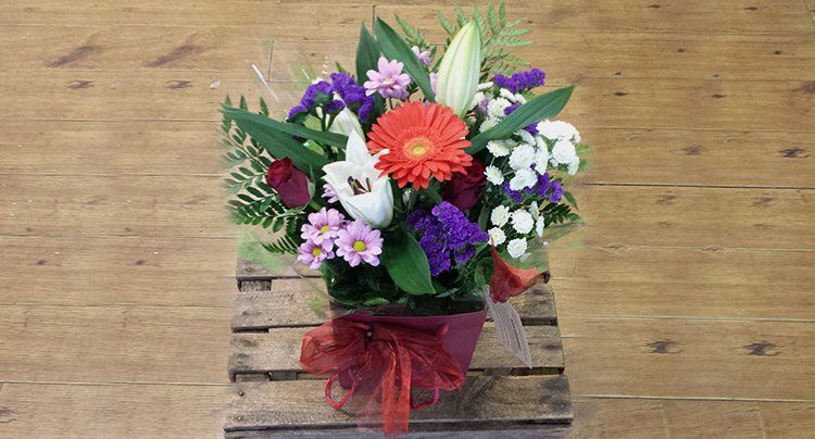 Coloured bouquet 4