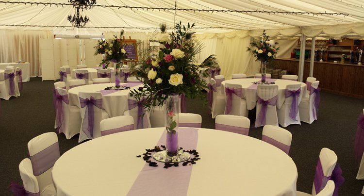 The Bayard wedding flowers