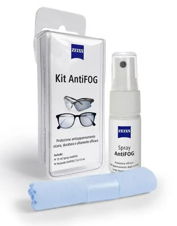 kit contro l'appannamento degli occhiali