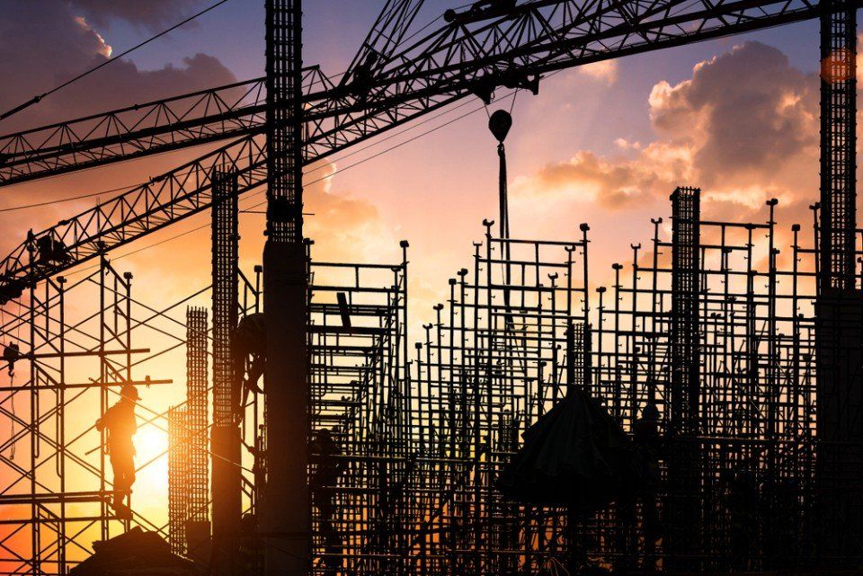 cantiere di opera urbana