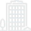 white building icon