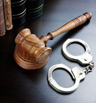 Bail Bond — Judges Gavel, Handcuffs And Old Book in Cleveland, OH Bail Bond — Judges Gavel, Handcuffs And Old Book in Cleveland, OH