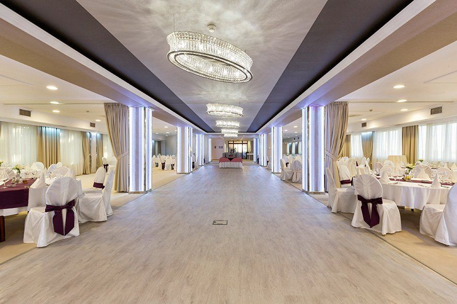 Golden Girls Hotel — Elegant Banquet Hall Interior in Dallas, TX Golden Girls Hotel — Elegant Banquet Hall Interior in Dallas, TX