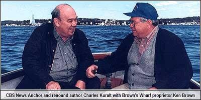 (Charles Kuralt/Ken Brown photo by Robert Mitchell)