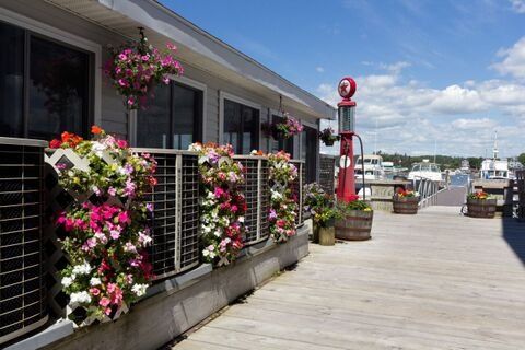 Nicely Decorated with Planters every where