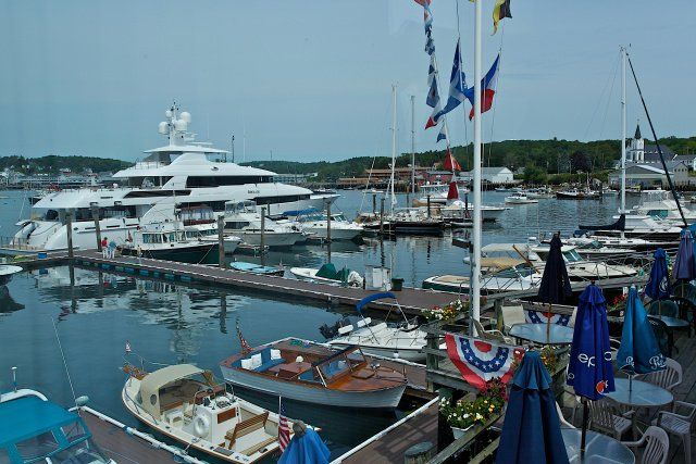 Picturesque Boothbay Harbor