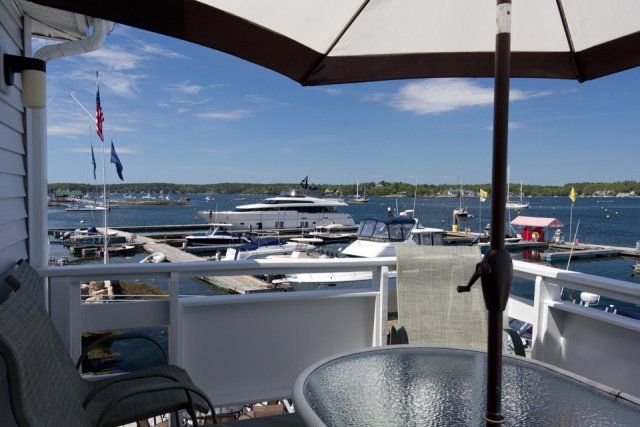 View from the Suites at Brown's Wharf Inn