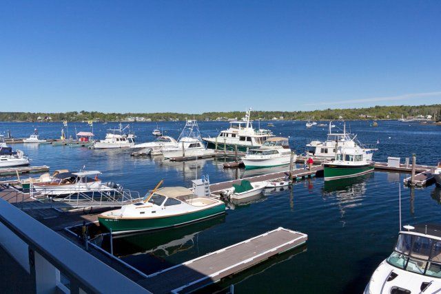 View of the Marina from the waterfront rooms 2nd floor.
