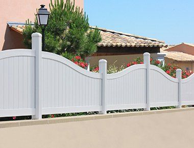 Fencing — White Wooden Fence in Southeast Everett, WA Fencing — White Wooden Fence in Southeast Everett, WA