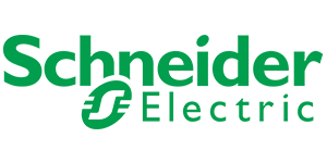 Schneider Electric green logo on a white background