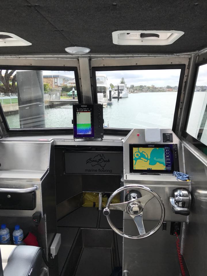 bridge of a boat