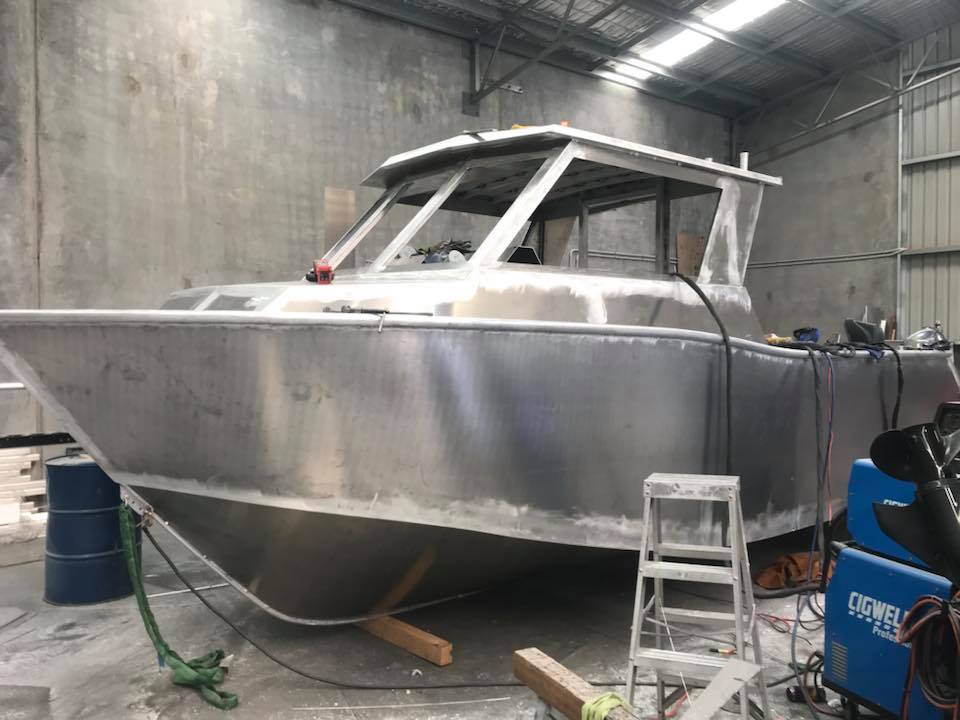 boat without paint