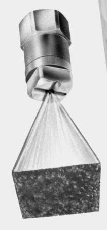 Tipologia di ugello a cono pieno ugello cono pieno, ugello cono vuoto, ugelli per raffreddamenti industriali