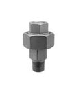 Raccordi standard raccorderia, supporti per tubi, nippli esagonali