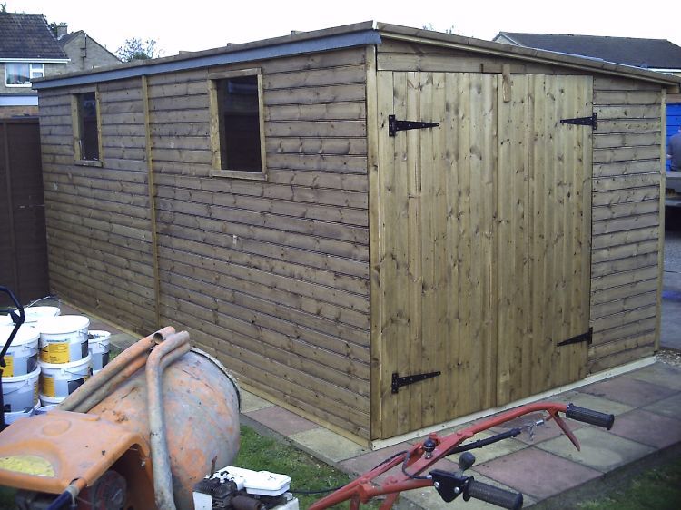 pent roof shed 4