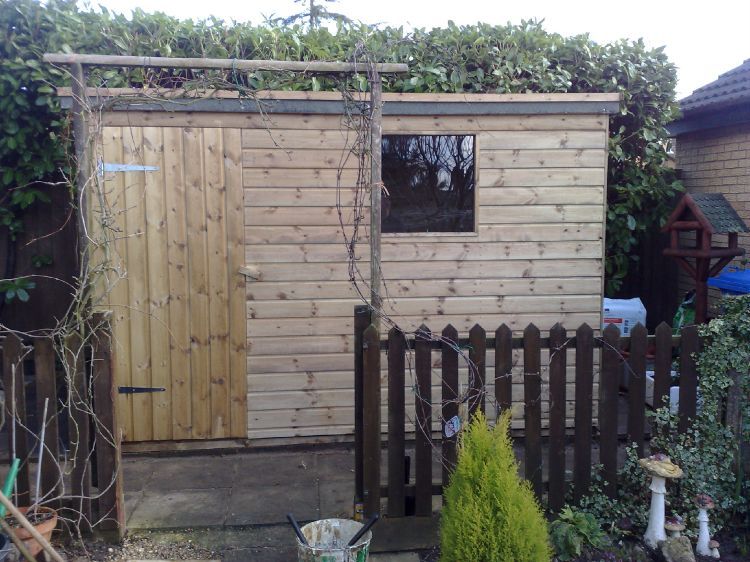 pent roof shed 6