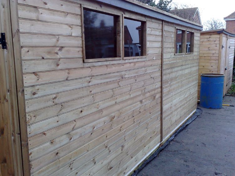 pent roof shed 8
