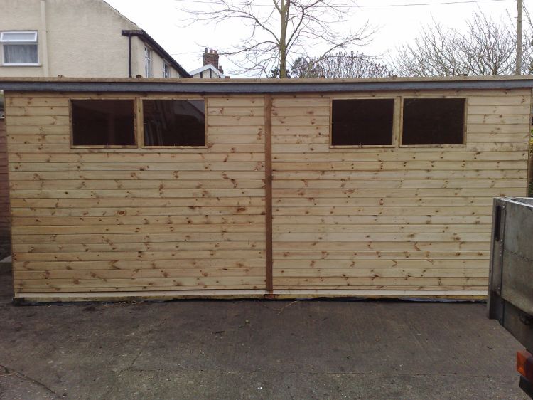 pent roof shed 9