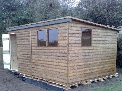 pent roof shed 13