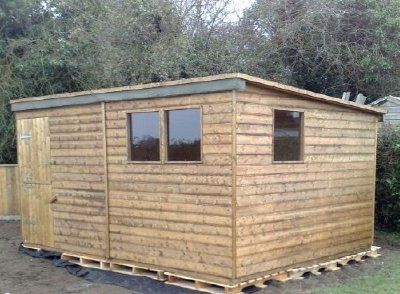 pent roof shed 16