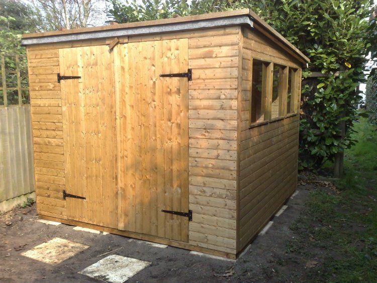 pent roof shed 17