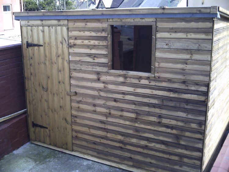 pent roof shed 18
