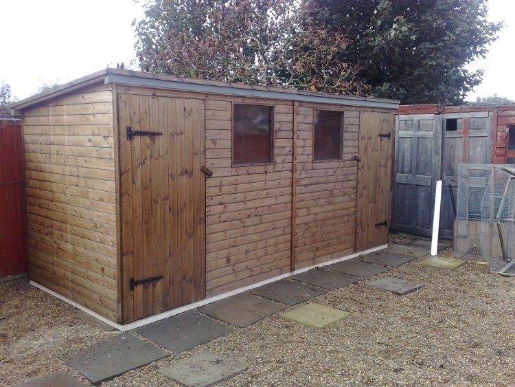 pent roof shed 20