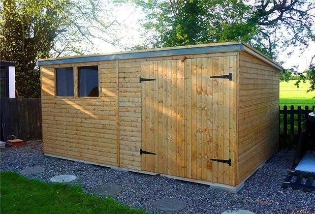 pent roof shed 21