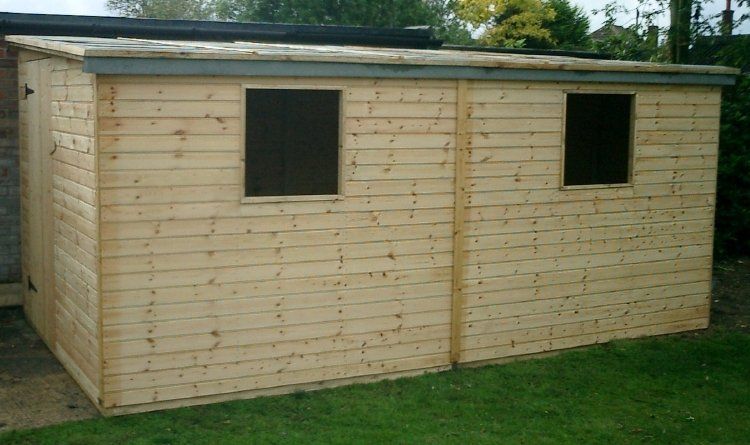 pent roof shed 35