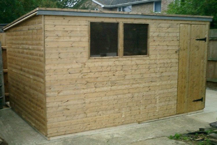 pent roof shed 36