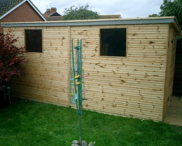 pent roof shed 40