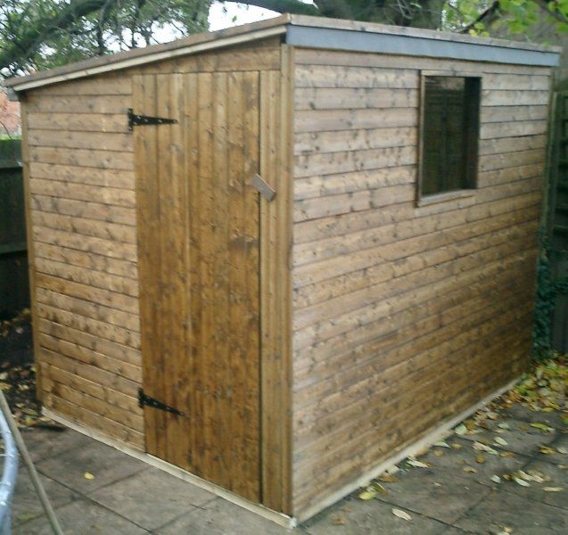 pent roof shed 42