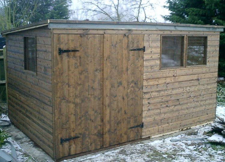 pent roof shed 45