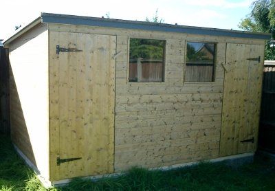 pent roof shed 55