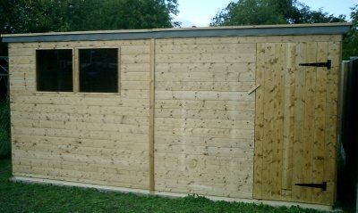 pent roof shed 57