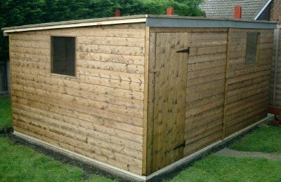 pent roof shed 58