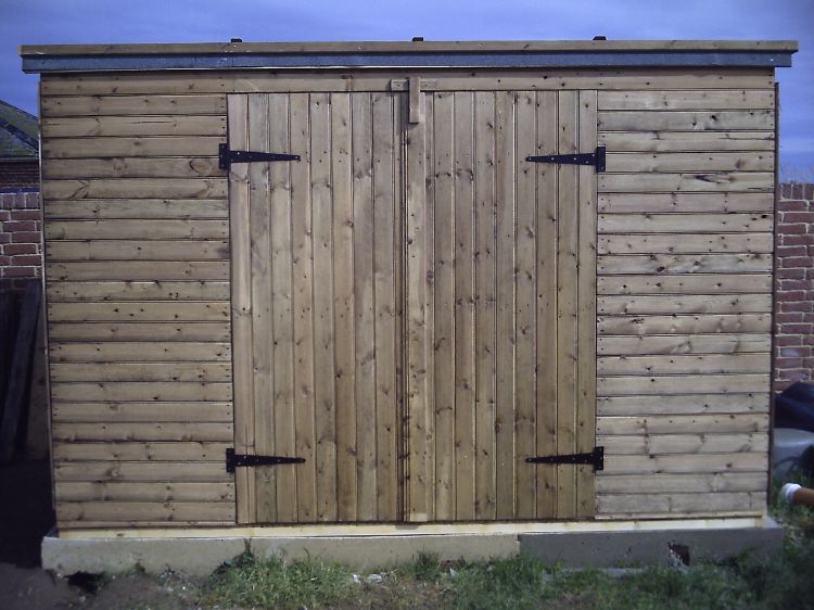 pent roof shed 3