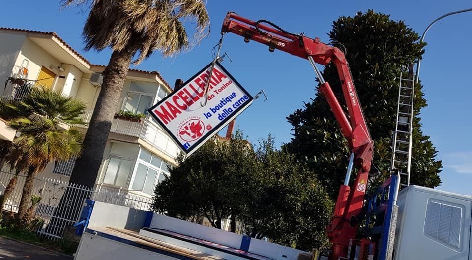 insegna a bandiera