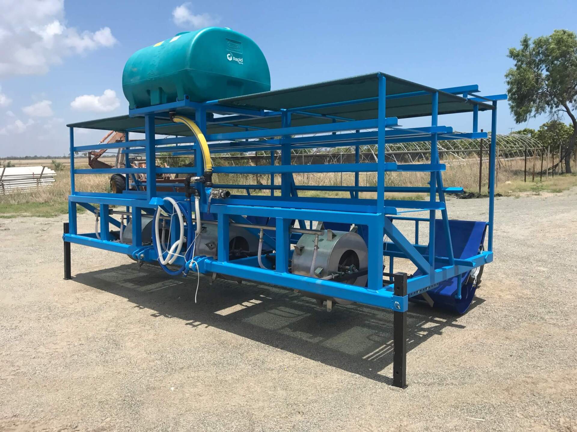 Electric Hose Reeler — Fabrication/Boiler Making in Burdekin Shire, QLD